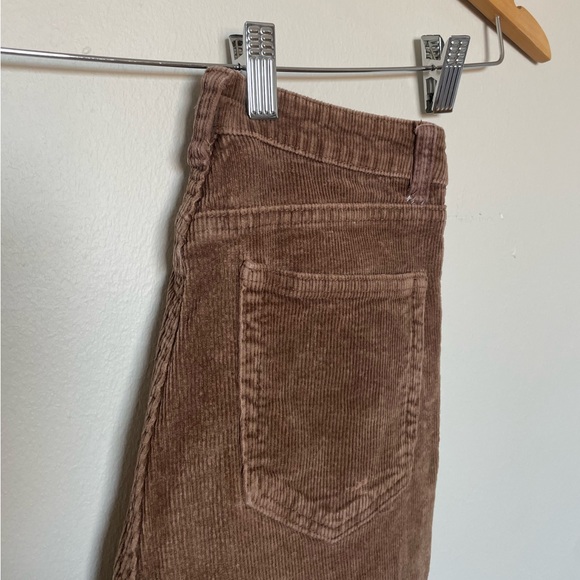 Brown Flare Corduroy Pants - Picture 3 of 3
